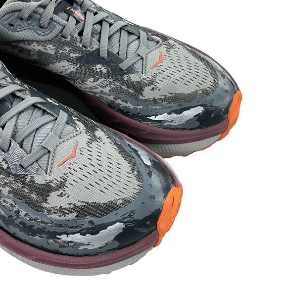 Hoka One One Stinson 7 Trail Running Shoes Mens Size 10 D Castlerock Cabernet - Picture 3 of 10